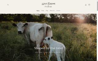 Wild Earth Farm LLC website