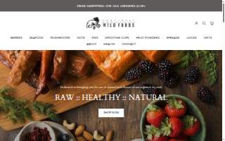 Wild Harvest Farms website
