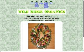Wild Ridge Organics website
