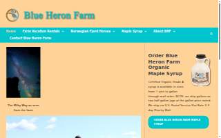 William & Norma Coli – Blue Heron Farm website