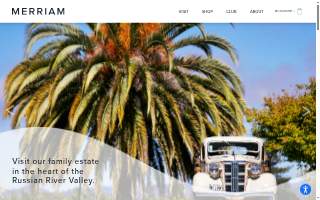 Windacre West LLC dba Merriam Vineyards website