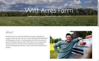 Witt Enterprises, LLC DBA Witt Acres Farm website