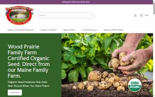 Wood Prairie Family Farm (Whitney Brook LLC) website