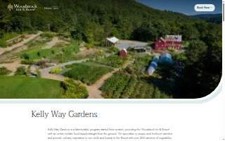 Woodstock Resort Corporation DBA Woodstock Inn, Woodstock Inn & Resort, Kelly Way Gardens website