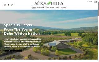 Yocha Dehe Organic website