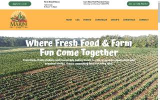 Marini Farm website