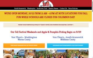 Von Thun Farms website