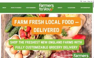 Farmers To You website