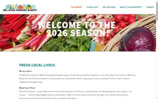 Bellevue Farmers Market website