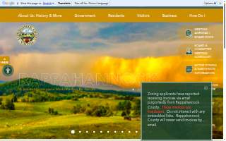 Rappahannock County Farmers Market website