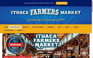 Ithaca Farmers Market website