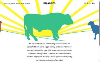 BN Acres, LLC website