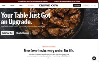 Crowd Cow website