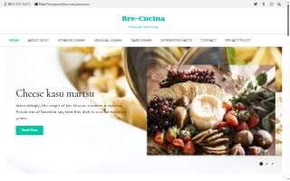 Brezza Cucina website