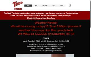 Todd Farms website