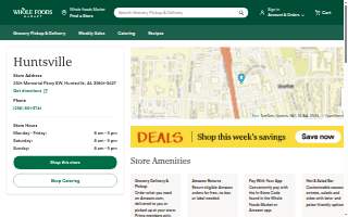 Whole Foods Market-Huntsville website