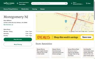 Whole Foods Market-Montgomery website