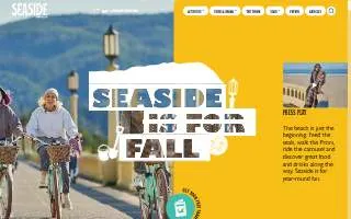 Seaside Seafood & Market website