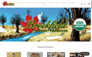 Bud Bowers DBA Brookfield Maple Products website