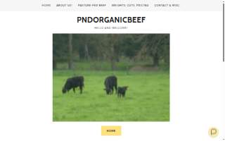 Business Enterprises Unlimited INC dba PnD Organic Beef website