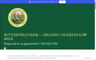 Butterfield Farm LLC website