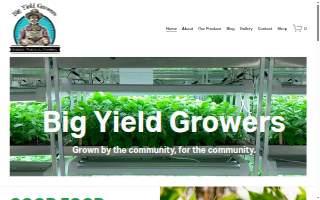 BYG Big Yield Growers website
