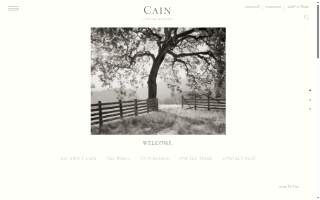 Cain Cellars dba Cain Vineyard and Winery website