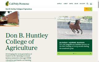 Cal Poly Pomona Foundation, Inc. - Spadra Farm website