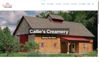 Callie's Creamery LLC website