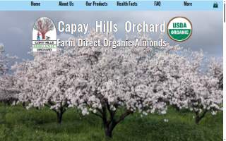 Capay Hills Orchard website