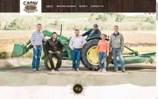 Capay Organic website