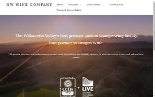 Casparian Production LLC dba NW Wine Company website