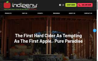 Cedar Ridge Apple Ranch LLC dba Indigeny Reserve website