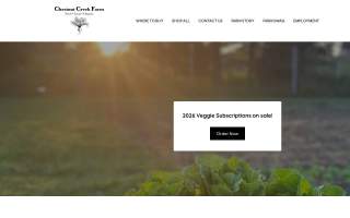 Chestnut Creek Farm LLC website