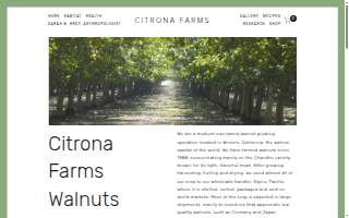 Citrona Farms LLC website