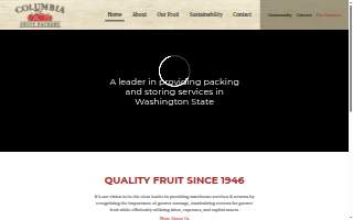 Columbia Orchard Management, Inc dba Cougar Ranch website