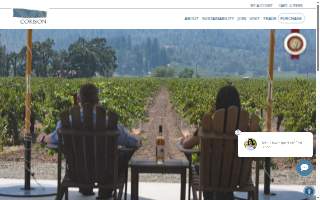 Corison Winery, Inc. website