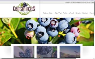 Crimson Acres, LLC website