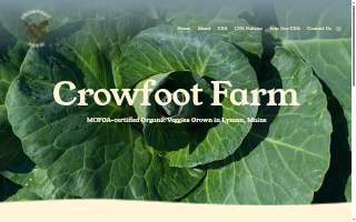 Crowfoot Farm website