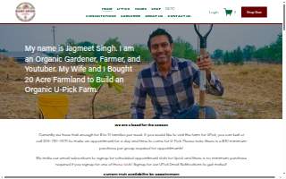 Daisy Creek Farms website