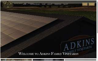 Adkins Family Vineyards website