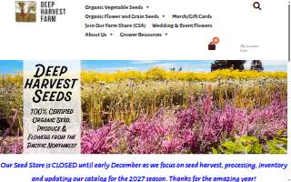 Deep Harvest Farm website