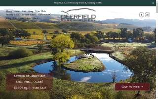 Deerfield Ranch Winery, LLC website