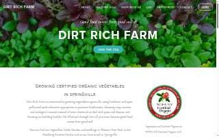 Dirt Rich Farm LLC website