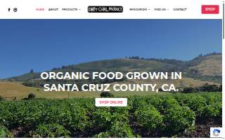 Dirty Girl Produce website