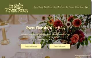 Do Right Flower Farm website