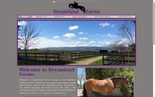 Dreamland Farms LLC website