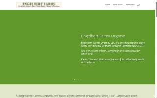 Engelbert Farms Organic DBA Engelbert Farms Organic, LLC; Engelbert Farms, LLC website
