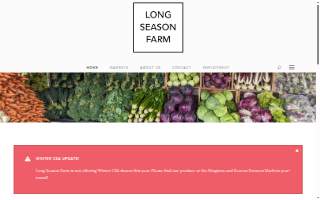 Erin G Enouen DBA Long Season Farm website