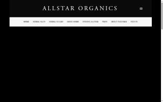Allstar Organics website